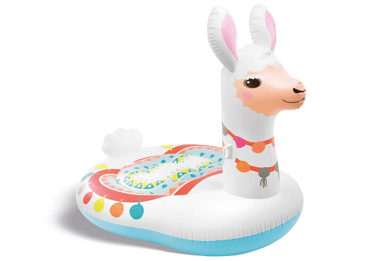 
INTEX57294 Large Alpaca Modeling Water Mount Giant Adult Inflatable Ride-on Pool Float 