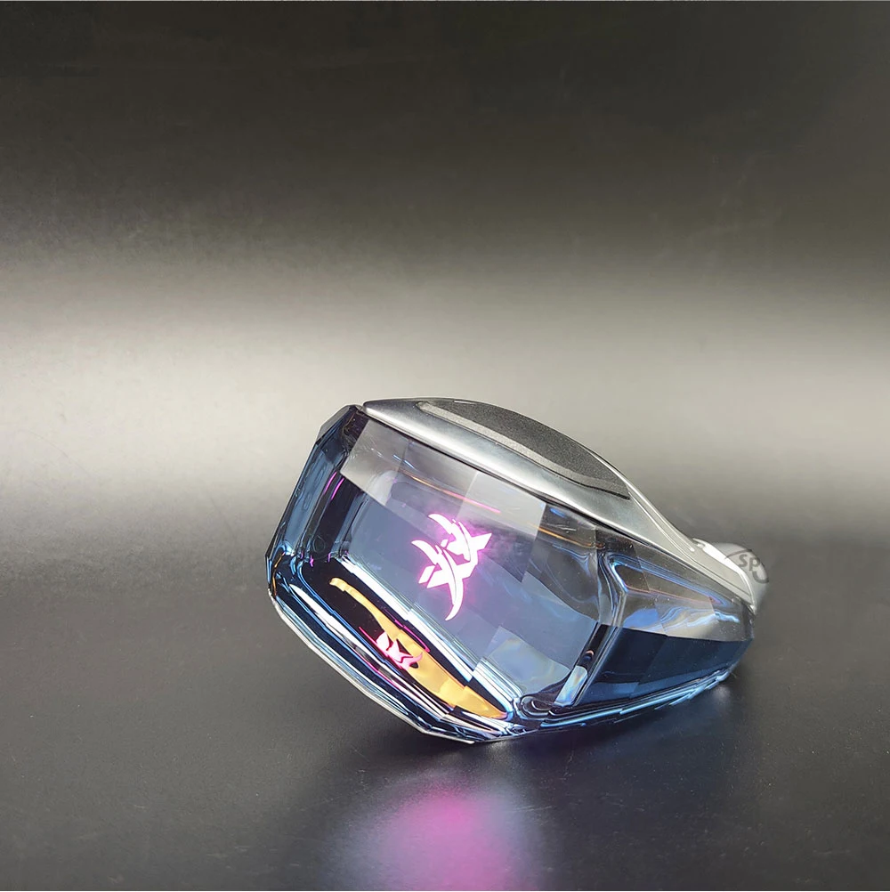 Suitable for Mazda Toyota Lexus Crown Crystal Shift Knob Gear Head 7 Color Touch LED Gear Lever Head Auto Parts Interior