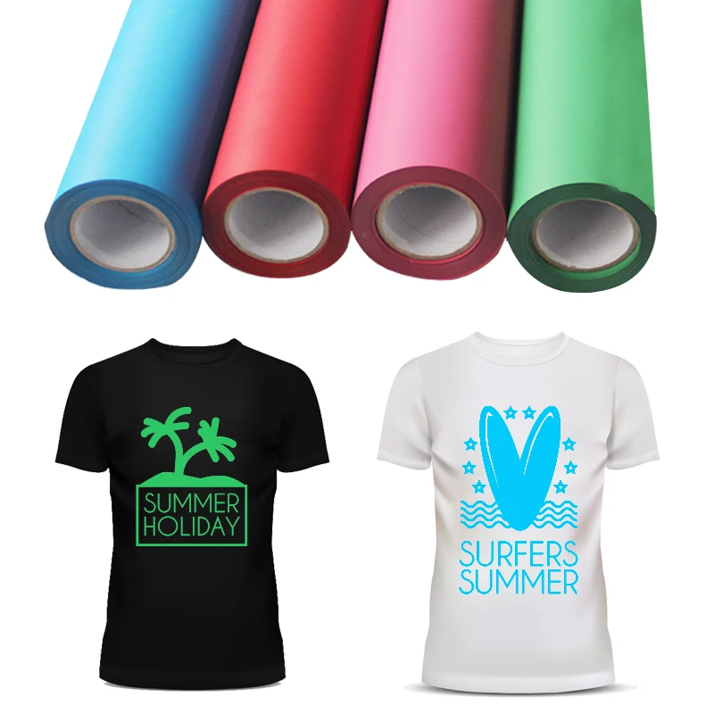 Free sample easy weed stretch htv rolls iron on textile flex film pu heat transfer vinyl for T-shirts clothing