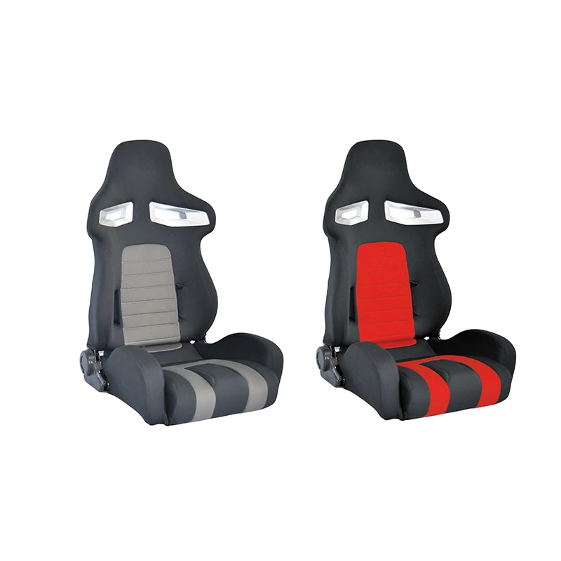 Hot Sales synthetic leather Recaro Seat With Double Adjustor Reclinable Bucket Seats for Racing Car