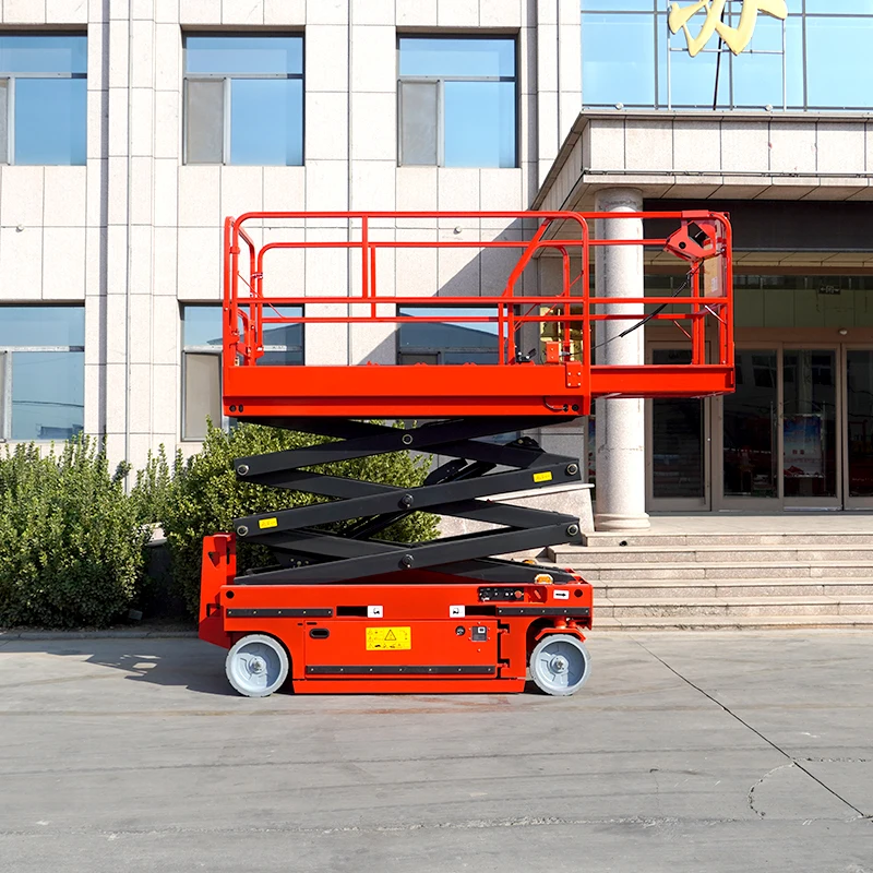 Scissor Lift Trolley Self- Propelled Scissor Lift Factory Manufacture In China
