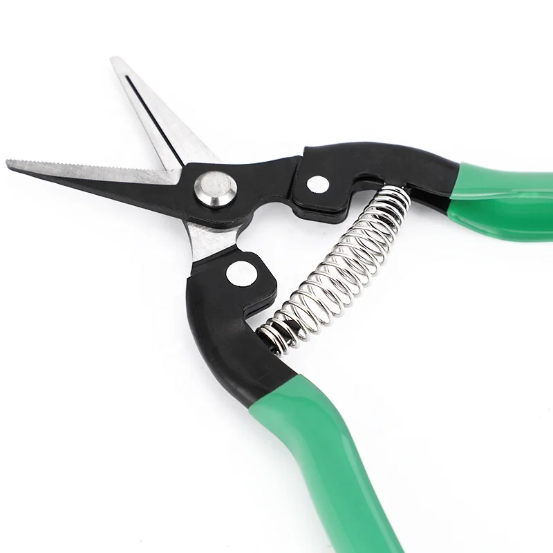 Stainless steel garden scissors garden steel scissors copper small garden scissors