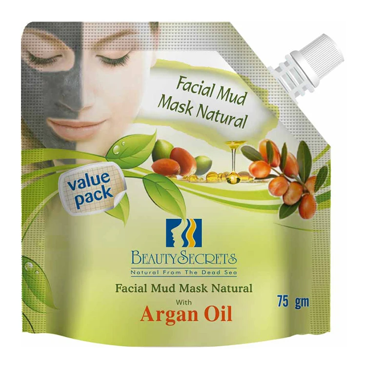 MUD Dead Sea Cosmetics 100% Natural Dead Sea Mud Mask 75g With Herbs For Face Body Hair And Scalp