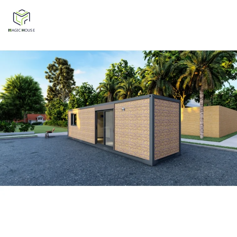 30ft cabin house for Container Resort Home  Fully Furnished Modular Prefab Homestay Wood Jungle Cabin