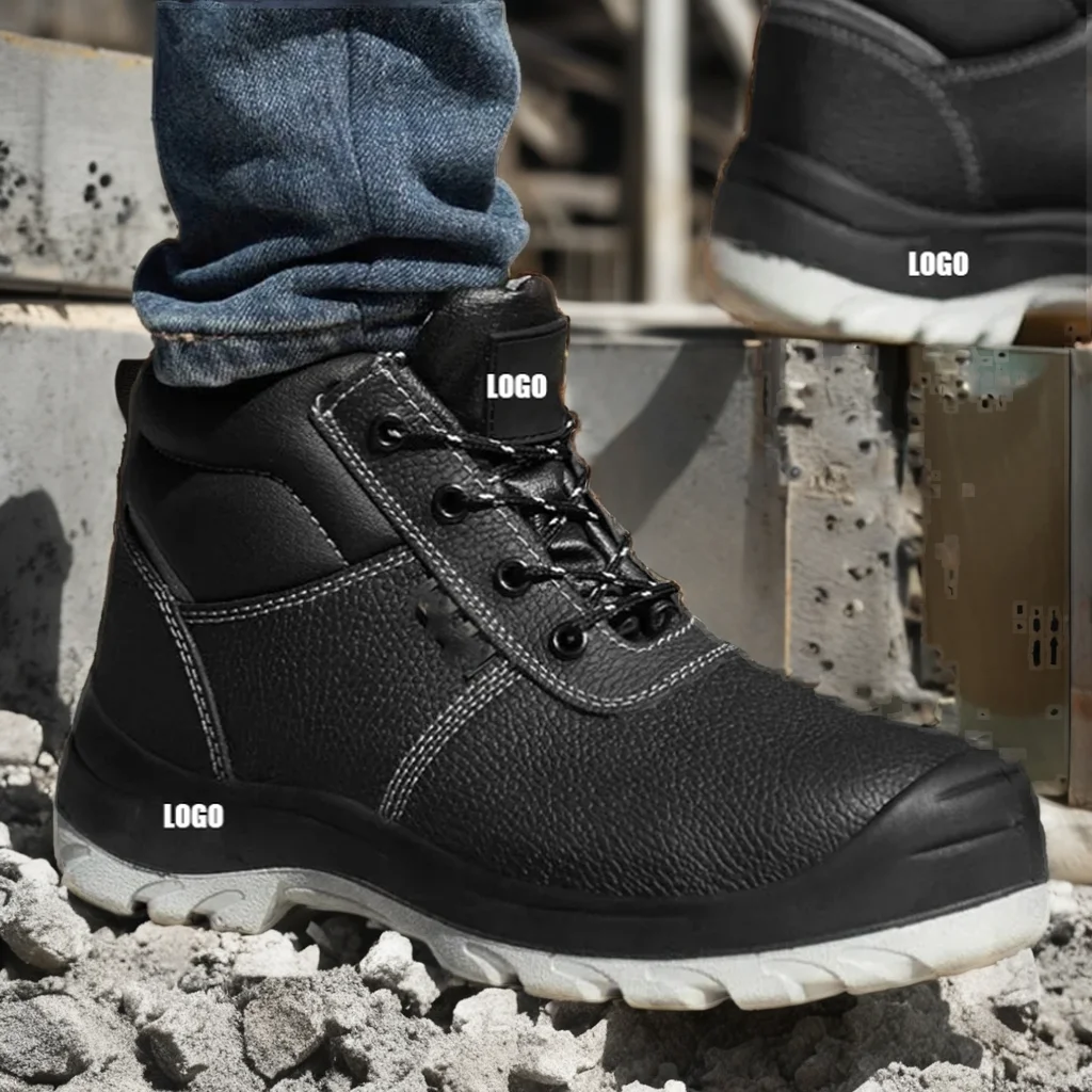 2025 новые ботинки из натуральной кожи со стальным носком для мужчин S3 SRC Zapatos De Seguridad