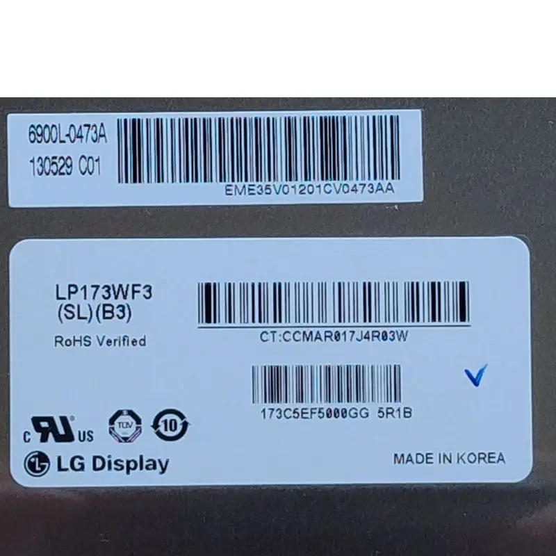 17.3 inch LP173WF3-SLB3 LP173WF3-SLB2  for HP Elitebook 8760W laptop lcd screen 1920*1080 LVDS 50 Pins