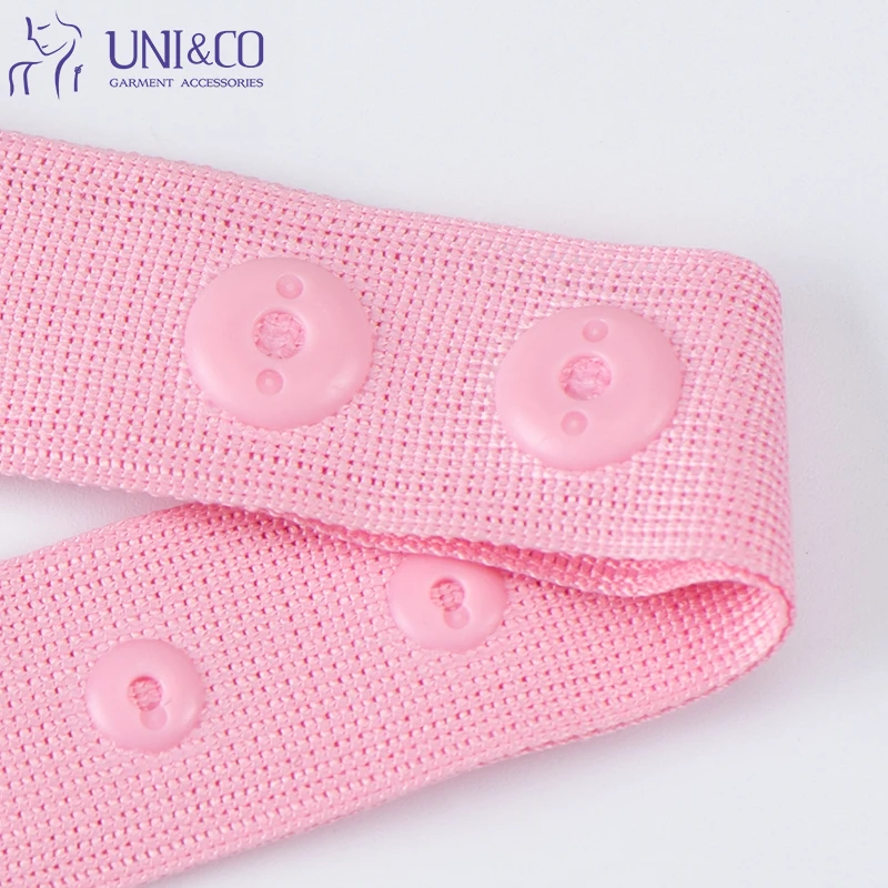 Fashion Colorful Plastic Garment Snap Button Tape For Clothing Nylon Snap Fastener Tape For Sewing