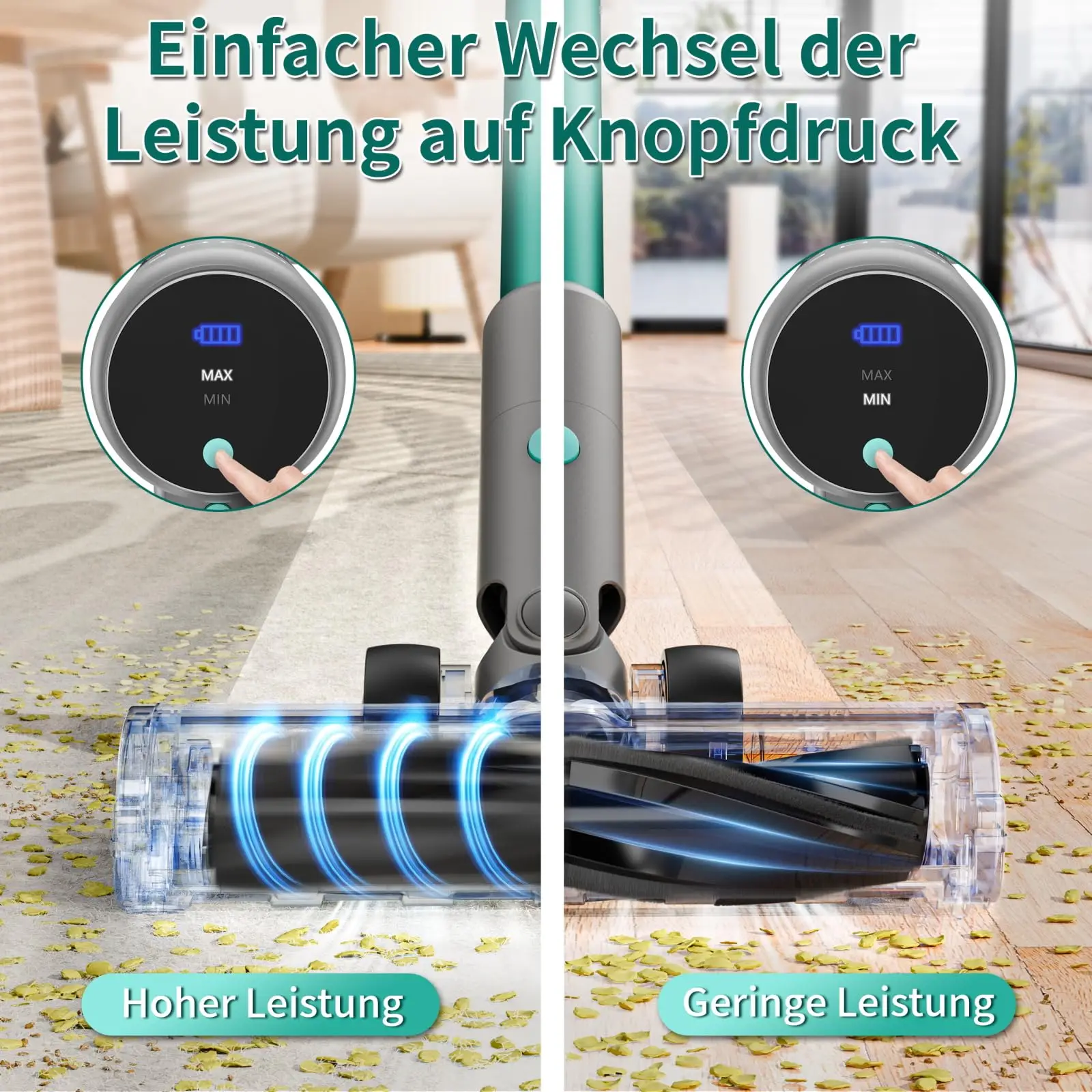 2024 Stick Handheld Rechargeable Wireless Handheld Kabellose Staubsauger