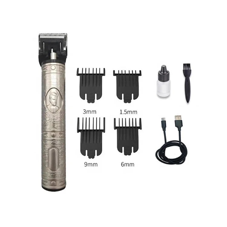 Professional AC motor low noise cord electric hair clipper
