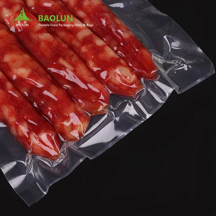 Factory Price  Vacuum Bags Food Transparent 3 Side Seal Food Pouch Retort Pouch Bags for Frozen Meat Food Packaging