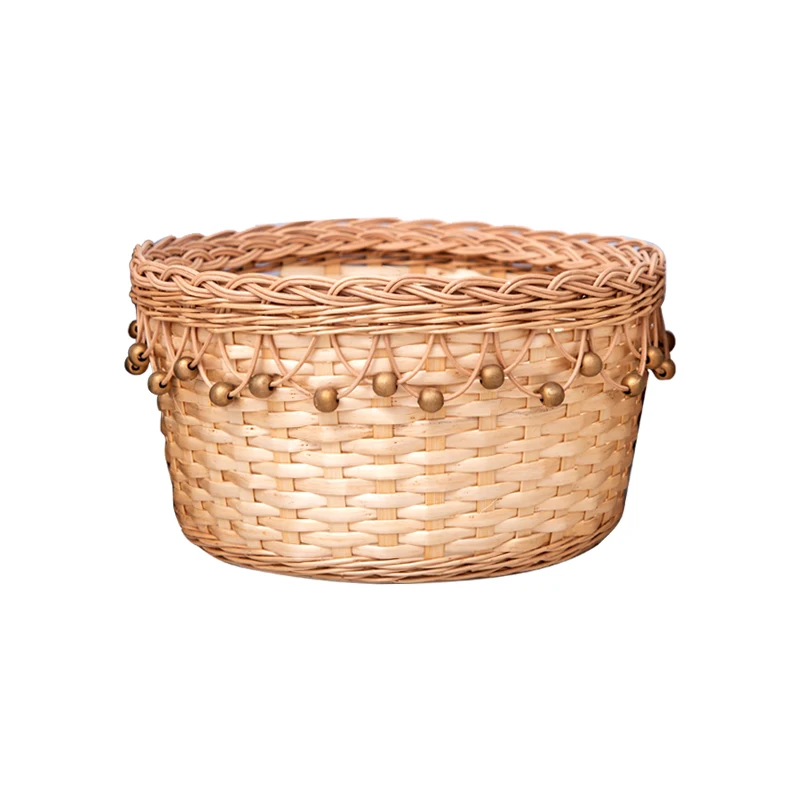 China Customized Modern Design Wicker FLOWER POT PLANTER pot 100% Natural Wicker Baskets Woven