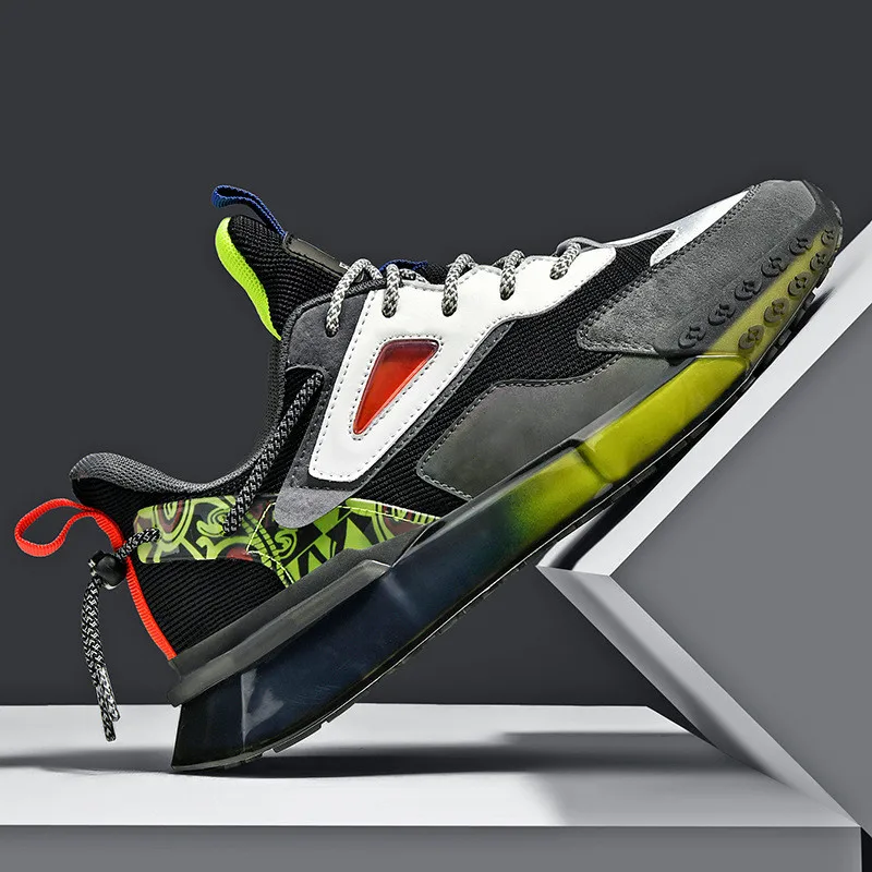 Youth Material Knit Tennis Mesh 2022 Loafers Classic Arket Jogging Vulcanized Popular Lace Up Casual Hard-wearing Shoe