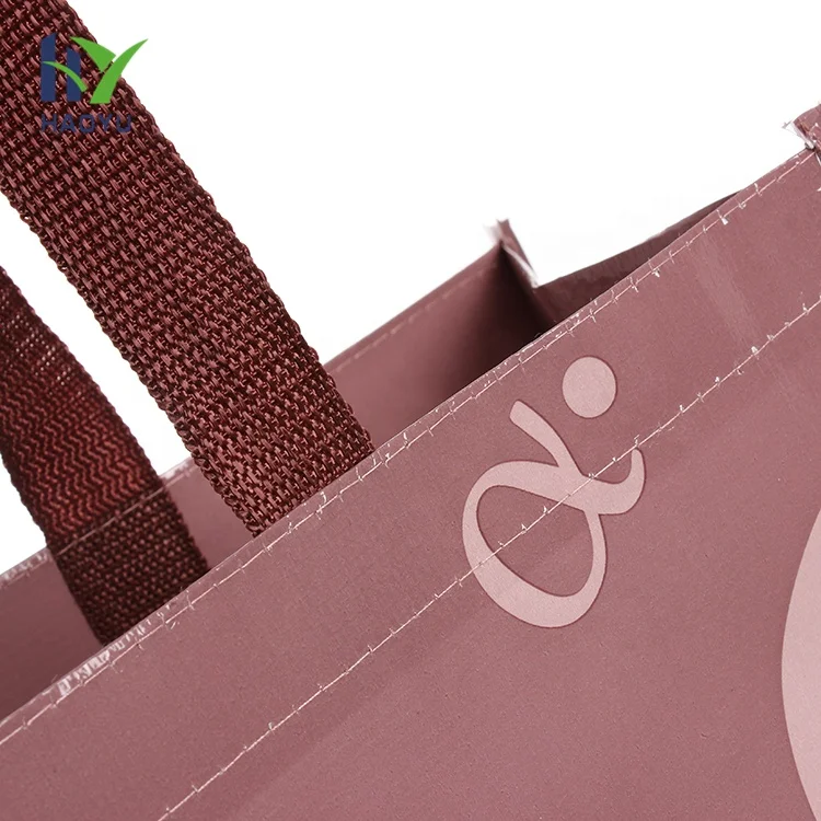 2022 luxury high class pp woven bag laminated shopping