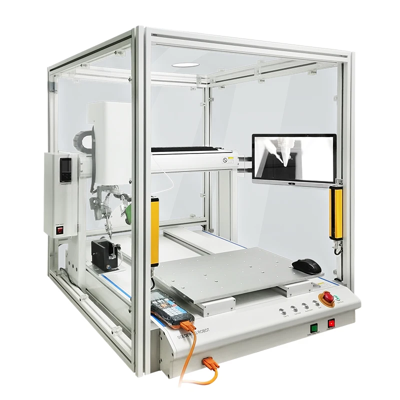 Automatic Solder Machine In-line Equipment Welding China 3 Axis Automatic Soldering Robot For Pcb Board