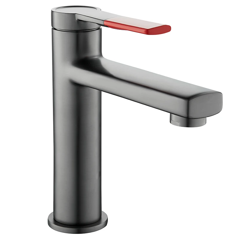 luxury new design bathroom basin mixer faucet black modern sink black matte basin faucets