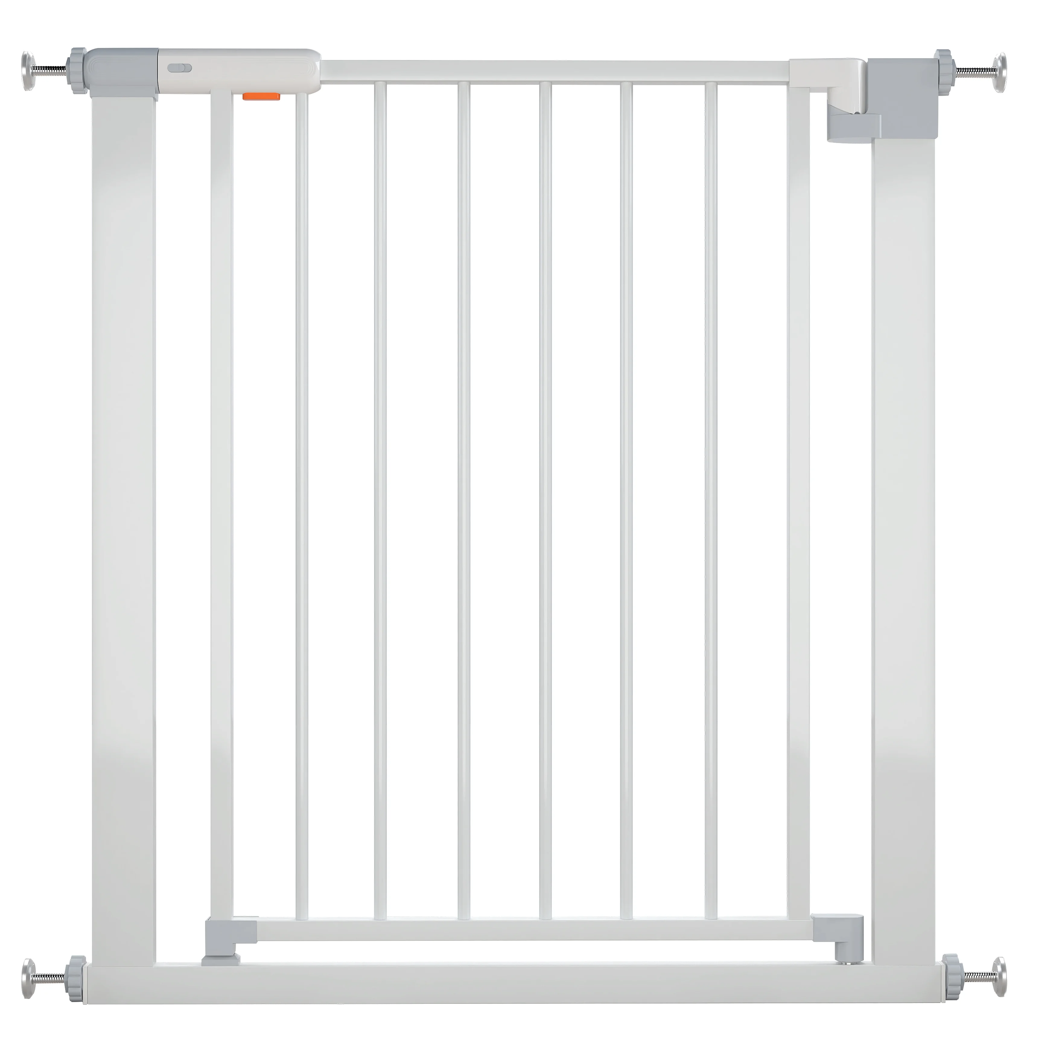30-Inch Tall Extra Wide Baby Gate for Stairs One-Hand Opening Easy Walk Thru Dual Lock Dog Gates Safety Feature Pets House Use