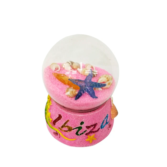 45# Resin Snow Globe Custom Glass Water Ball Tourism Gifts