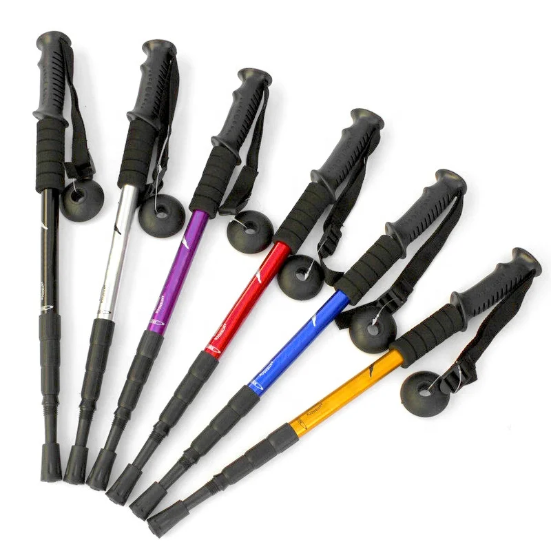 Rebornsun wholesale stick walking special hiking sticks nordic walking pole outdoor stick aluminum walking poles