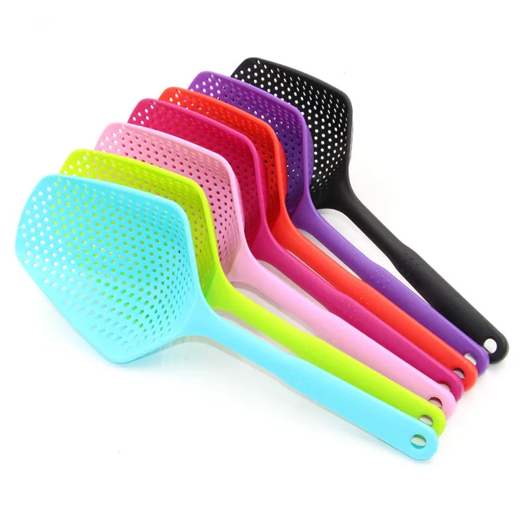 Silicone Kitchen Tools Ice Scraper Plastic Barrier Sieve Cooking Spatula Kitchen Tools And Gadgets Home
