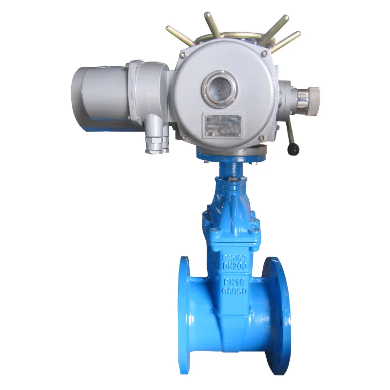 F4 F5 DN400 Electric Actuator flange gate valve