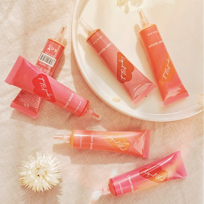 Custom Makeup OEM Wholesale Liquid Blush Private Label Cream Rose Blush