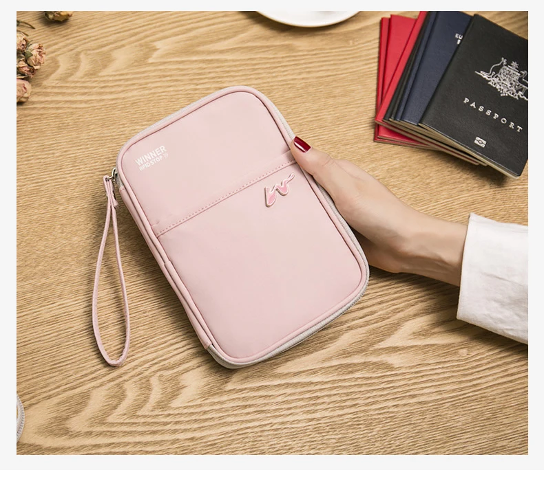 Passport Cover Case Wallet Travel RFID Passport Holder