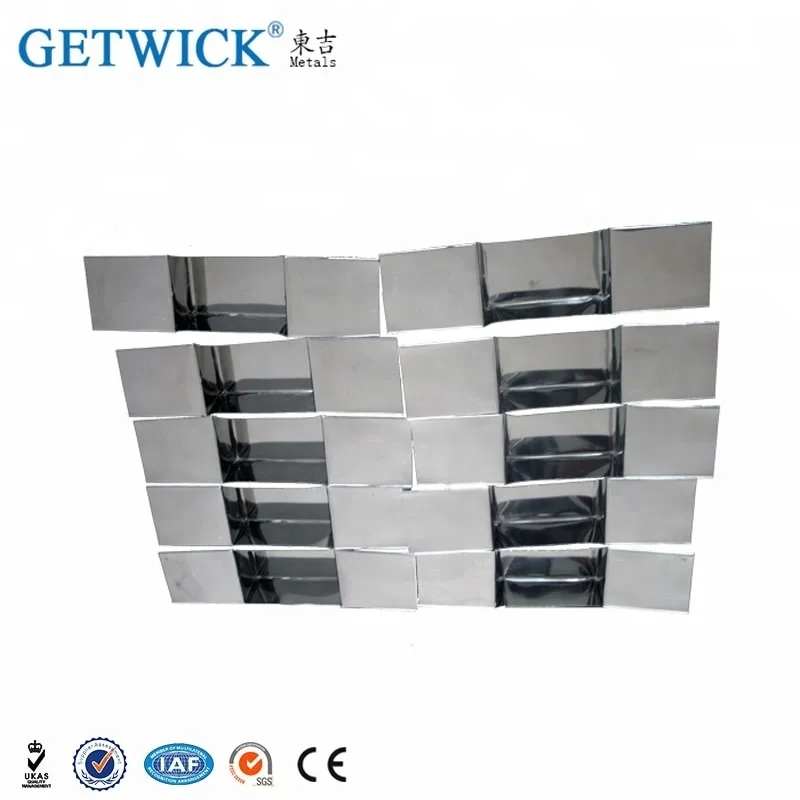 Вольфрамовая фольга 0,1 мм для теплового экранирования