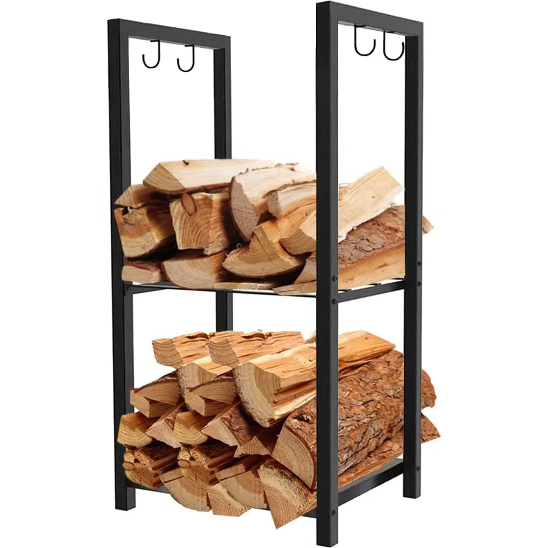 firewood rack storage log holder indoor wood stand box shed high standard made china quality home metal rack