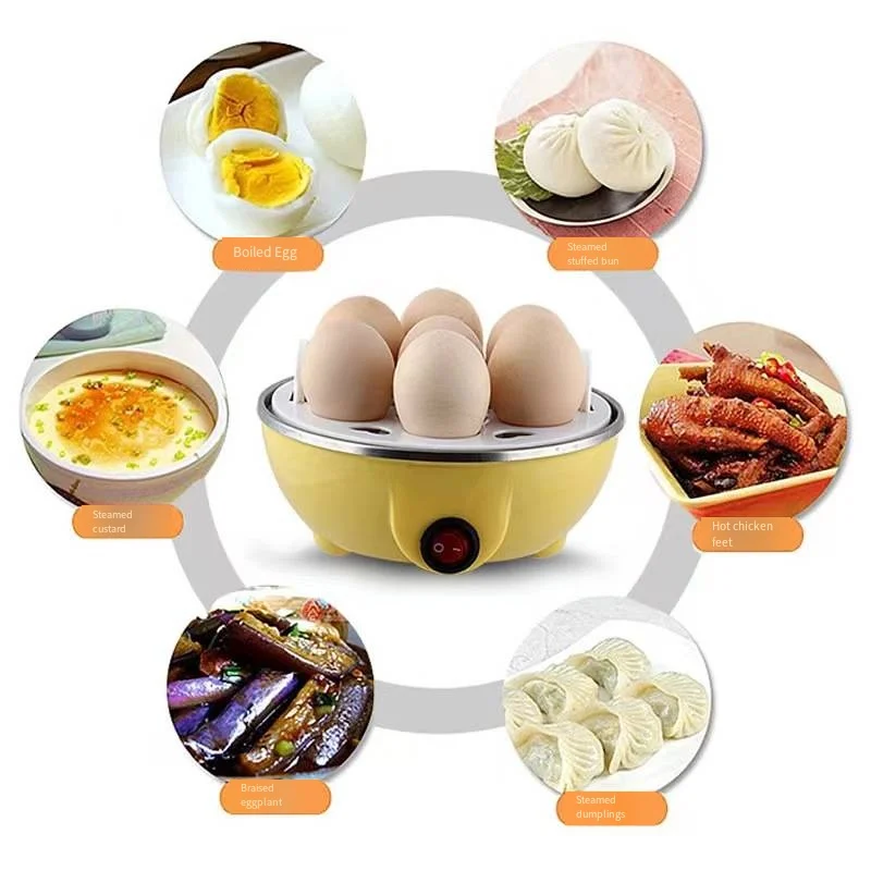 Breakfast magic automatic power off multi-function large capacity egg steamer household mini egg custard machine