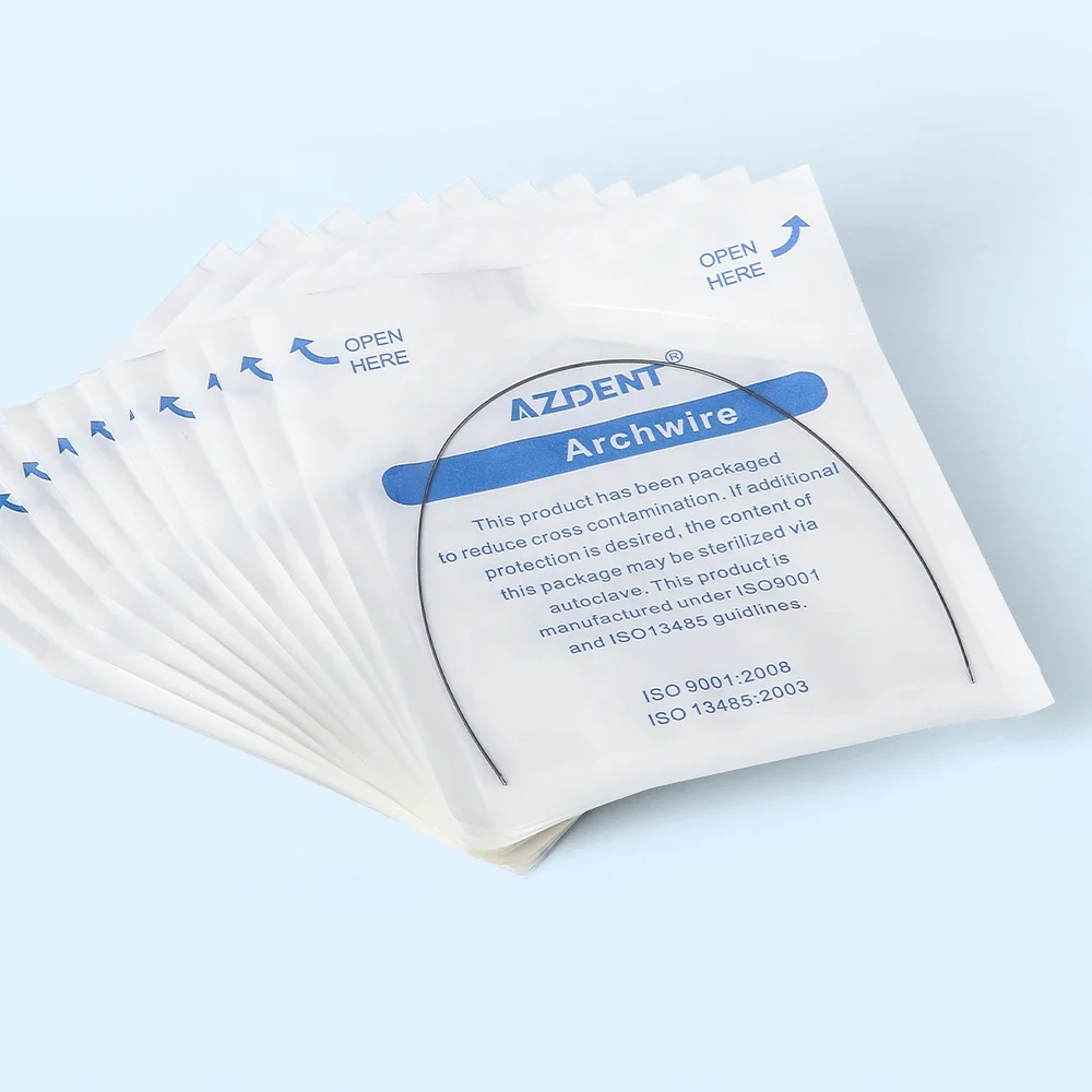 Dental Tma-Titanium Molybdenum Alloy Square Rectangular Form Orthodontic Arch Wires