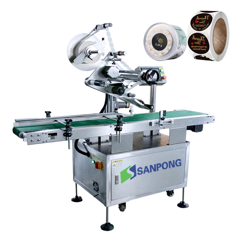 food manufacturer labeling machine for custom label waterproof self adhesive logo sticker plastic bottle