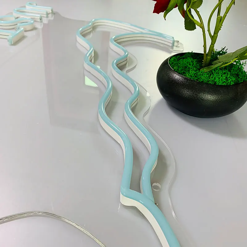 
Drop Shipping Just Relax Neon Sign DC 12V Waterproof Led Silicone Neon Flex Light 6x12mm Neon Sign 