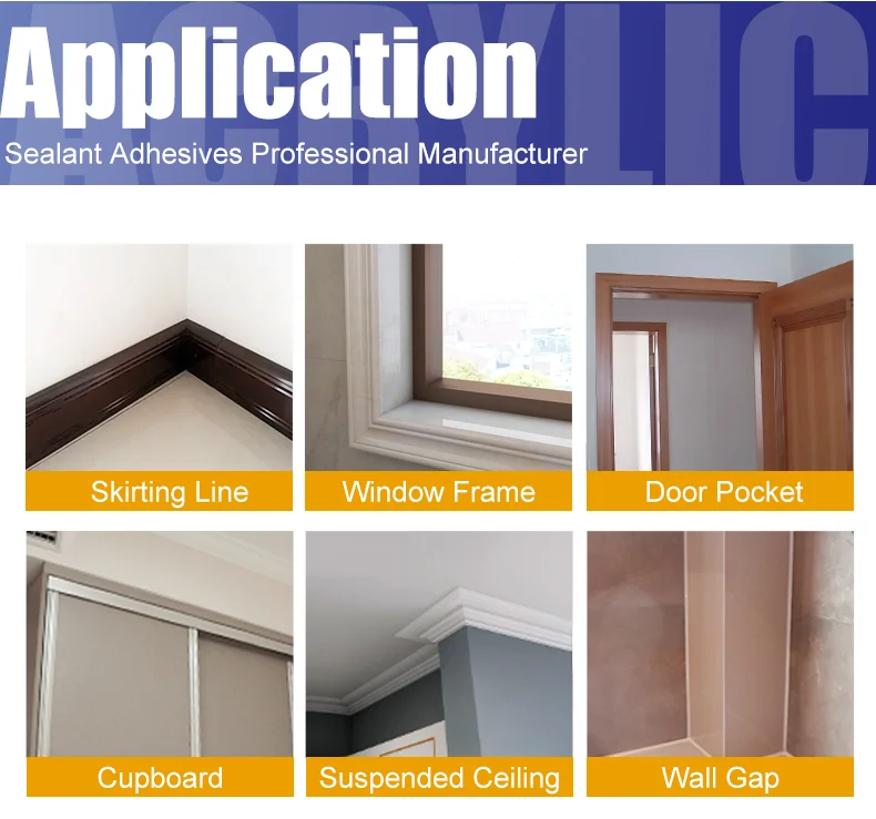 mastic acrylic sealant repairing caulking around windows filler paintable genera acrylic silicone sealant for cracks in walls