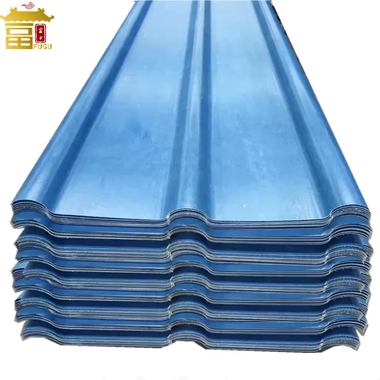 Power Station  Used Hydrofluoric Acid  Resistance 45 Years  Lifetime FRP Polyester  Roof Sheet