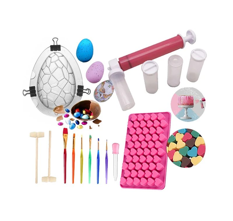 Easter Egg Large Size 3D Dinosaur Egg Chocolate Mold Cake Decoration Model with Dinosaur Egg Mold