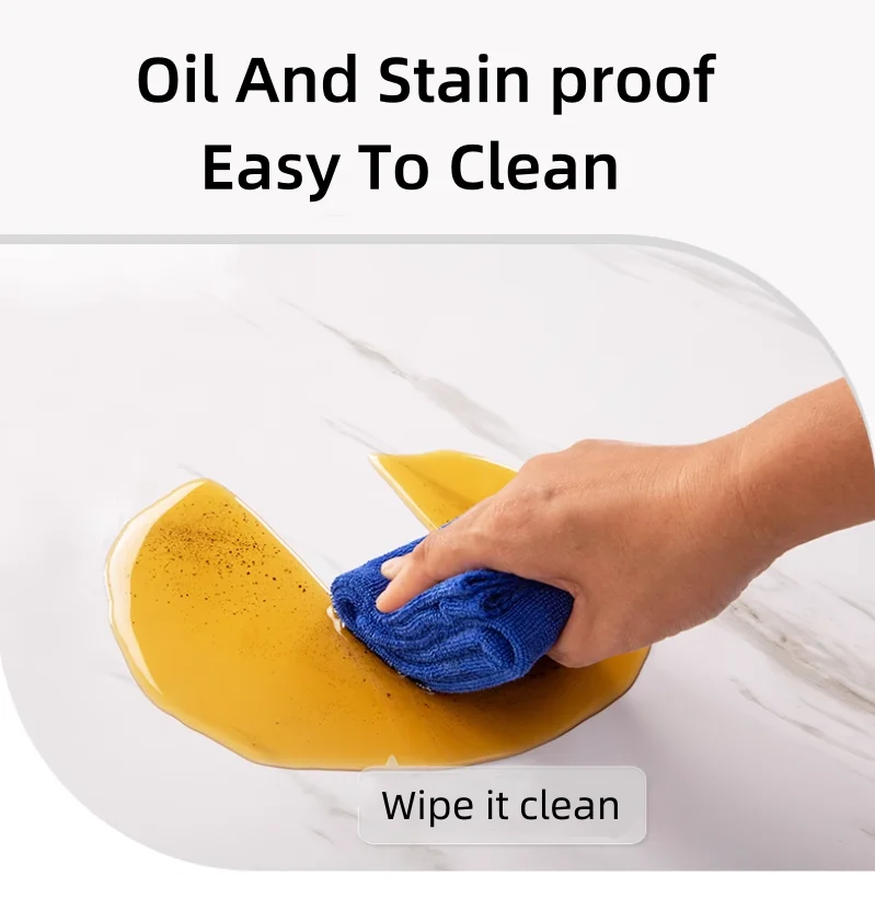 Waterproof Removable Glossy PET Grey Wall Marble Stickers Indoor Decorative Bathroom Wall Sheet Easy to Clean Tile Sticker