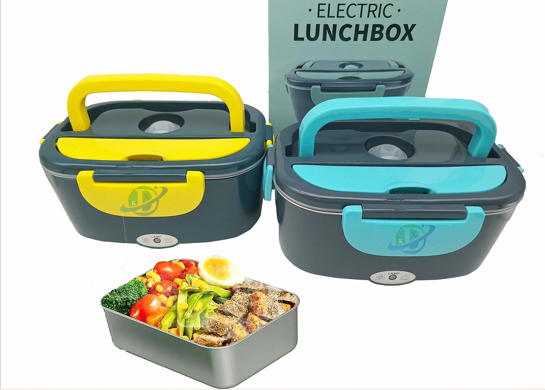 Electric Lunch Box  Portable Warmer Leakproof   ,Heating Microwave for Car / Home with 1.5 L Removable Stainless Steel Container