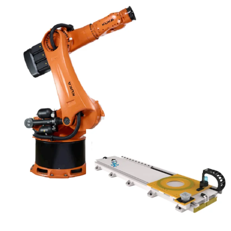Kuka KR 600 R2830 робот промышленный с направляющей CNGBS для сборки двигателя