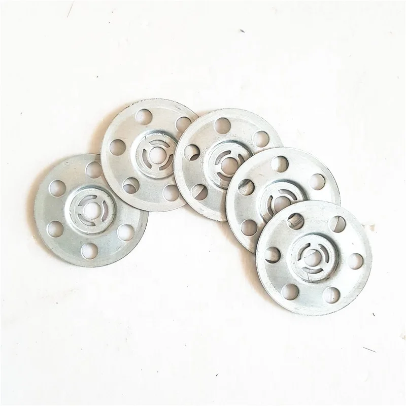 35mm Metal Insulation Fixing Washer Discs For Heat insulating material Wall Floor Tile Backer Boards