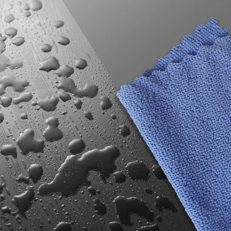 Kitchen Dish washing Disposable Wash Towel Reusable Decimation Rag Microfiber Cleaning Cloth in a box