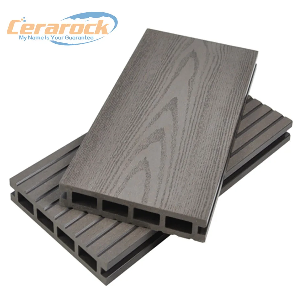 waterproof outdoor wpc wooden decking anti slip waterproof uv-against decking wood plastic composite wpc decking dubai