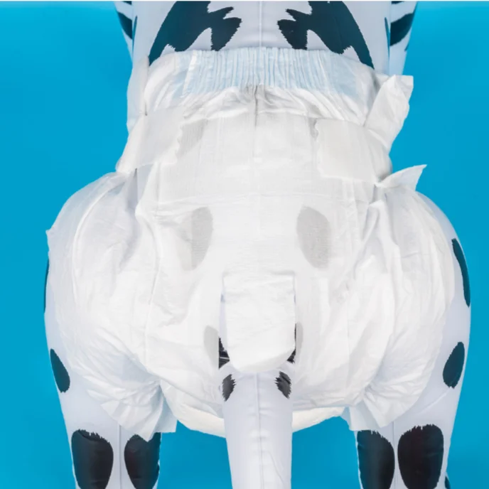 Fluff Pulp SAP Tissue Paper Super Absorbent Core Keep Dry Wholesale Female Custom Logo Package Dog Diaper