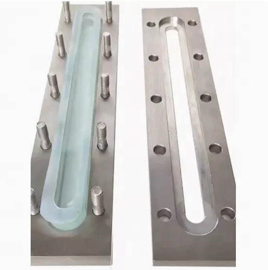 304 stainless steel carbon steel uncalibrated box long strip flat viewing mirror glass