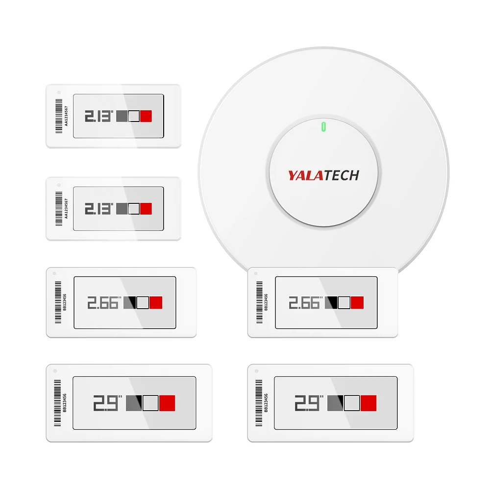 YalaTech ESL  supermarket wireless E-ink Epaper Display Retail Electronic Shelf Label ESL Demo Kit