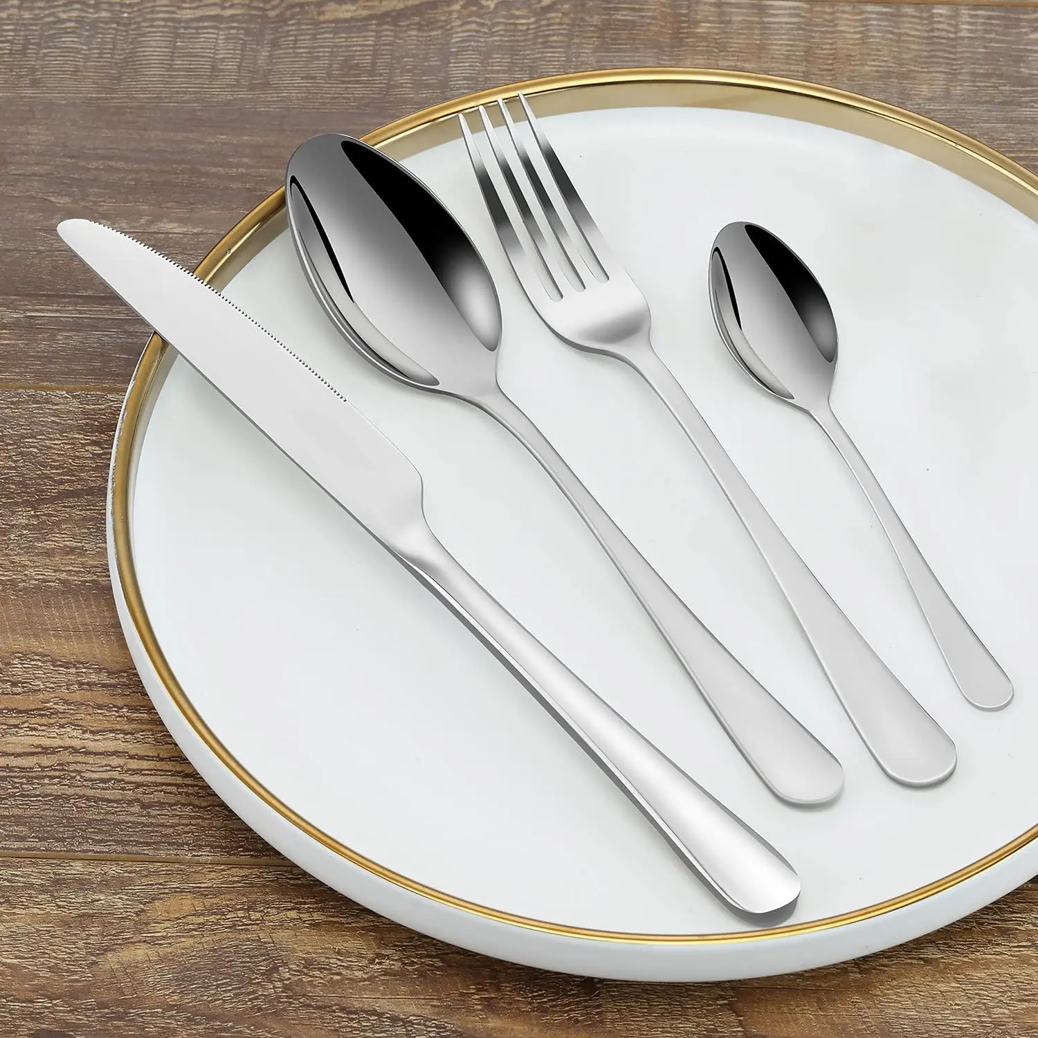 Wholesale Flatware Set Measuring Spoons And Cup Kitchen Baking Tools Metal Cutlery