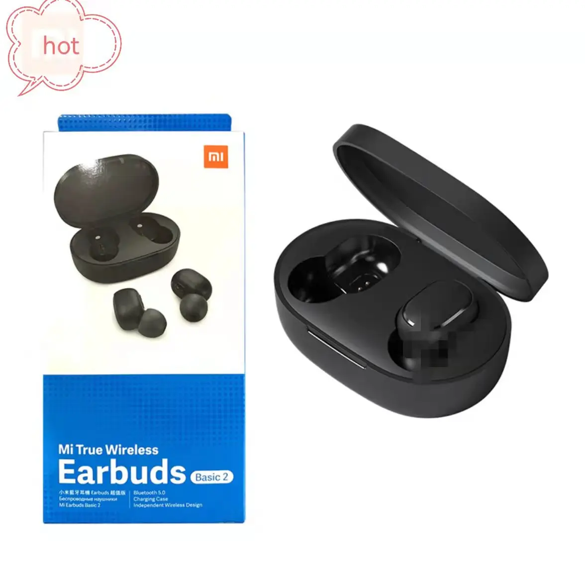 Xiaomi Auriculares Wireless Earphones earbuds basic 2 Waterproof Global Mi Earbuds Basic Redmi Airdots 2 In Ear xiaomi Airdots 2