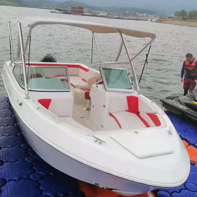 CE approved 6.2m fiberglass fishing yacht boat hull for sale