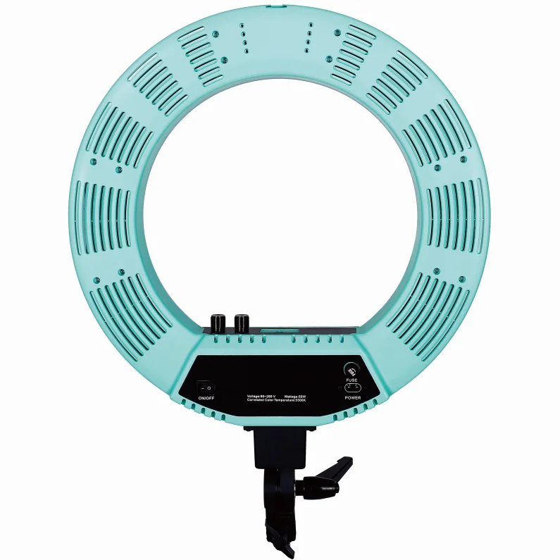 WEIFENG 18 inch LED ring light new design colourful  ring light  for youtube vlogger makeup tiktok selfie video