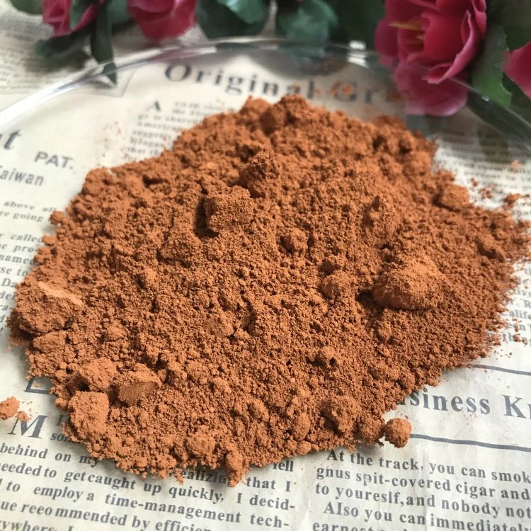 orange iron oxide pigment for colorant of PVC and glass