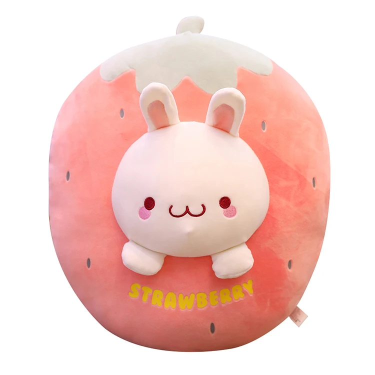
Vietnam Manufacturer high quality cute animal backrest/soft plush strawberry backrest safe for kids baby/teddy bear for children 